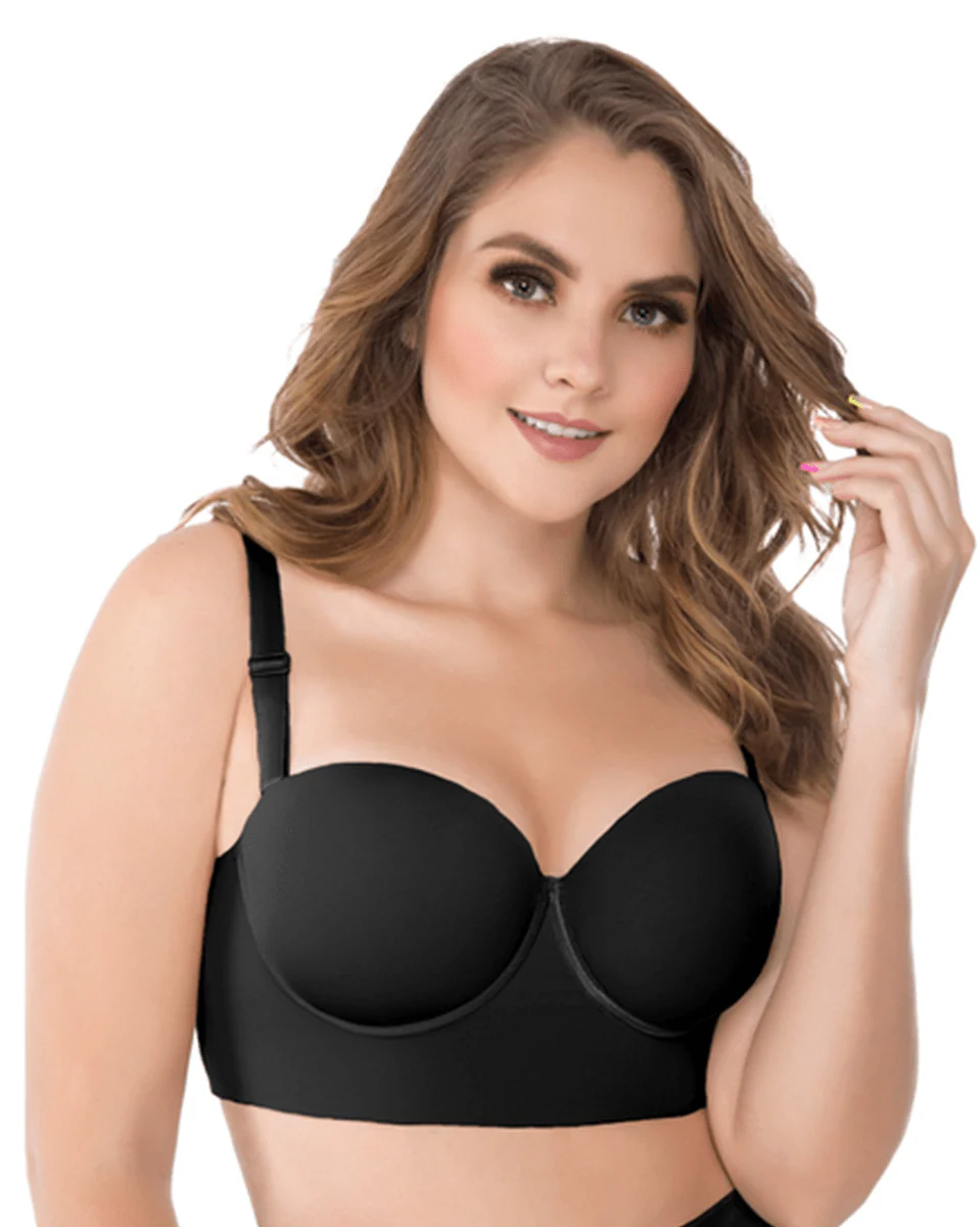 Fajas Uplady Firm Control Strapless Bra for Women - Image 4