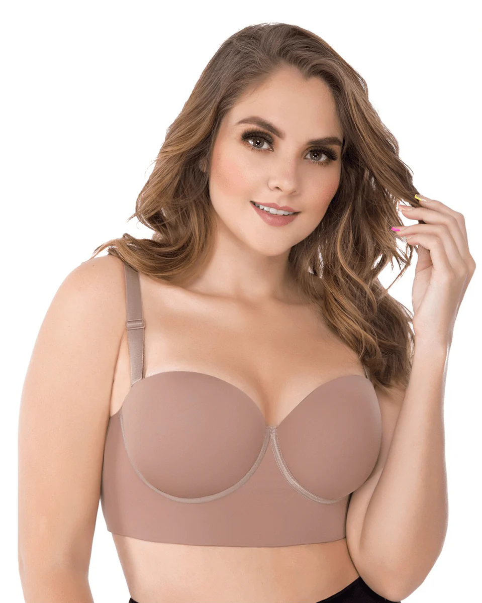 Fajas Uplady Firm Control Strapless Bra for Women - Image 5