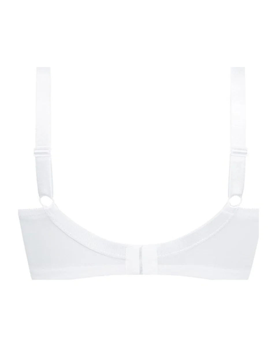 Amoena Nancy Wire-Free Bra - White - Image 2