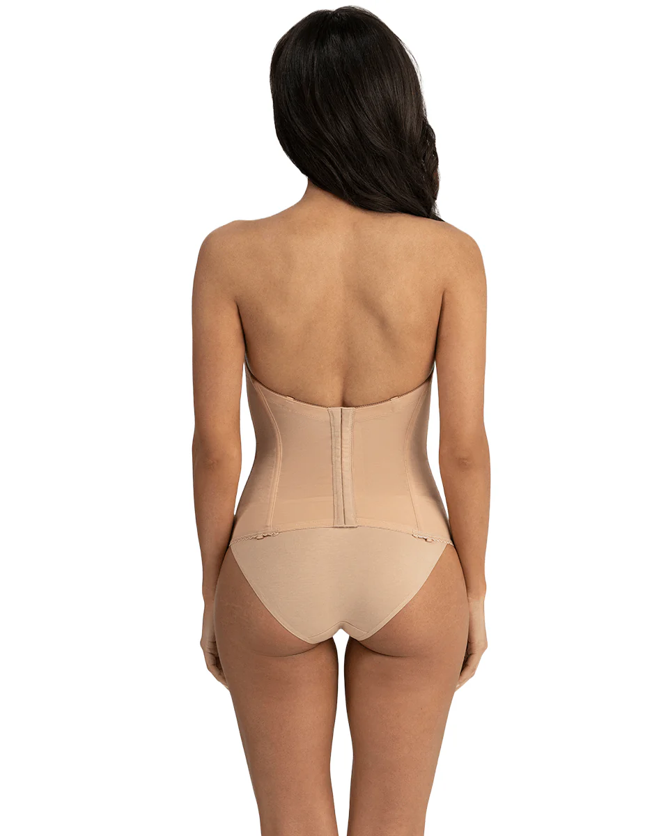 Final Sale Clearance Dominique Vivienne V Wire Longline Strapless Bra - Image 2