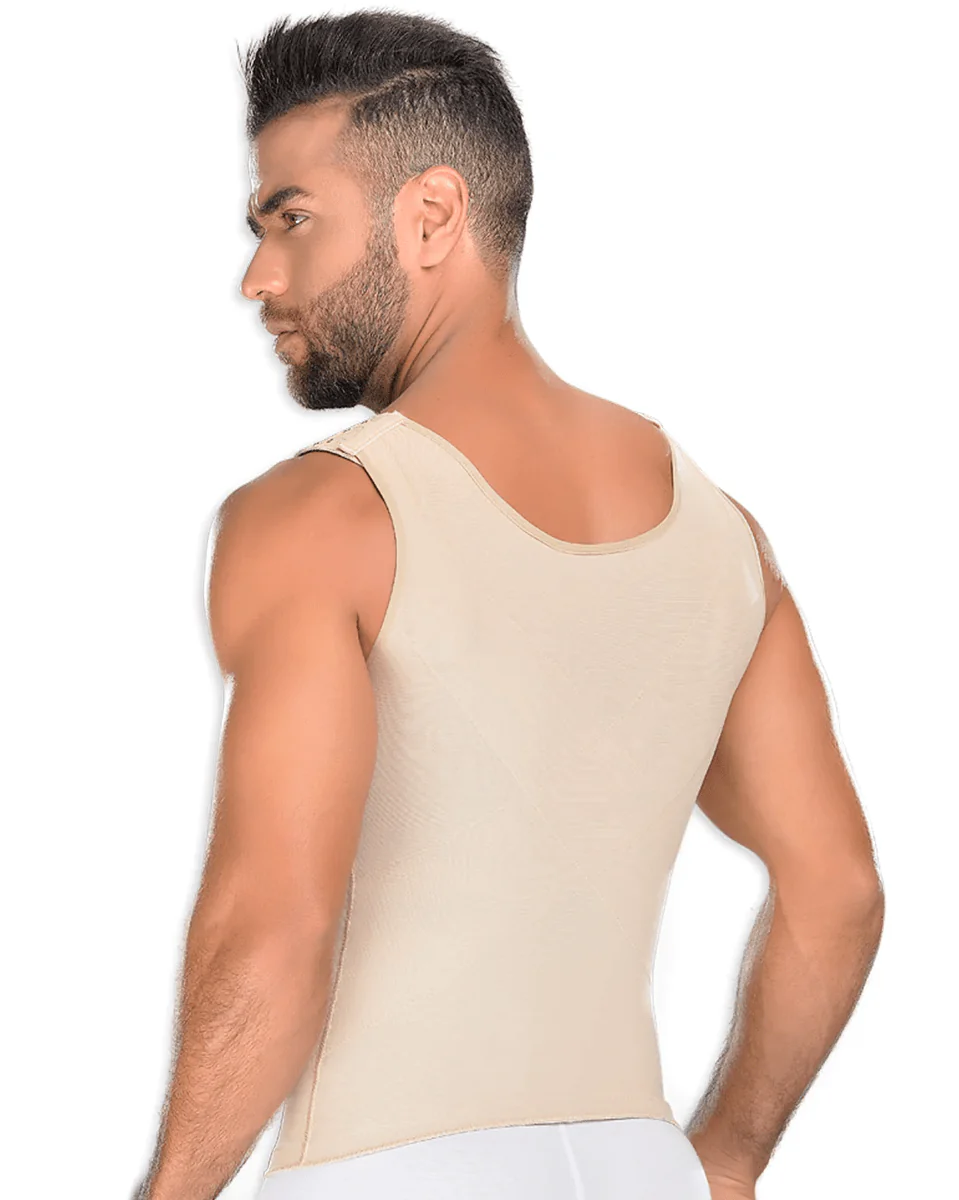 Fajas M&D Lipo Waist Vest with Foam Side Pad Men’s Shapewear - Image 2