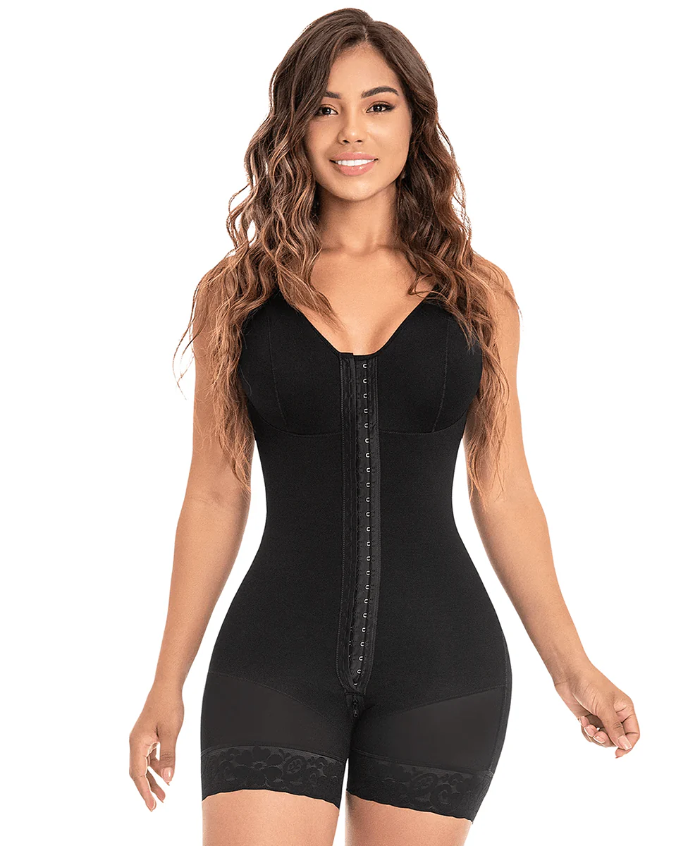 Final Sale Clearance Fajas M&D Mid Thigh Body Suit Shapewear