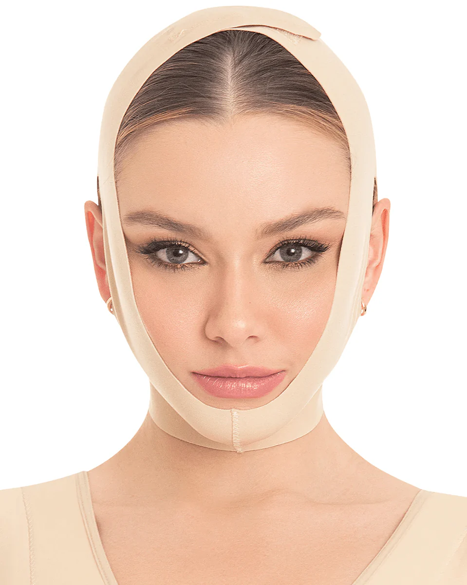 Final Sale Clearance Fajas M & D Post Surgical Chin Compression Strap for Women
