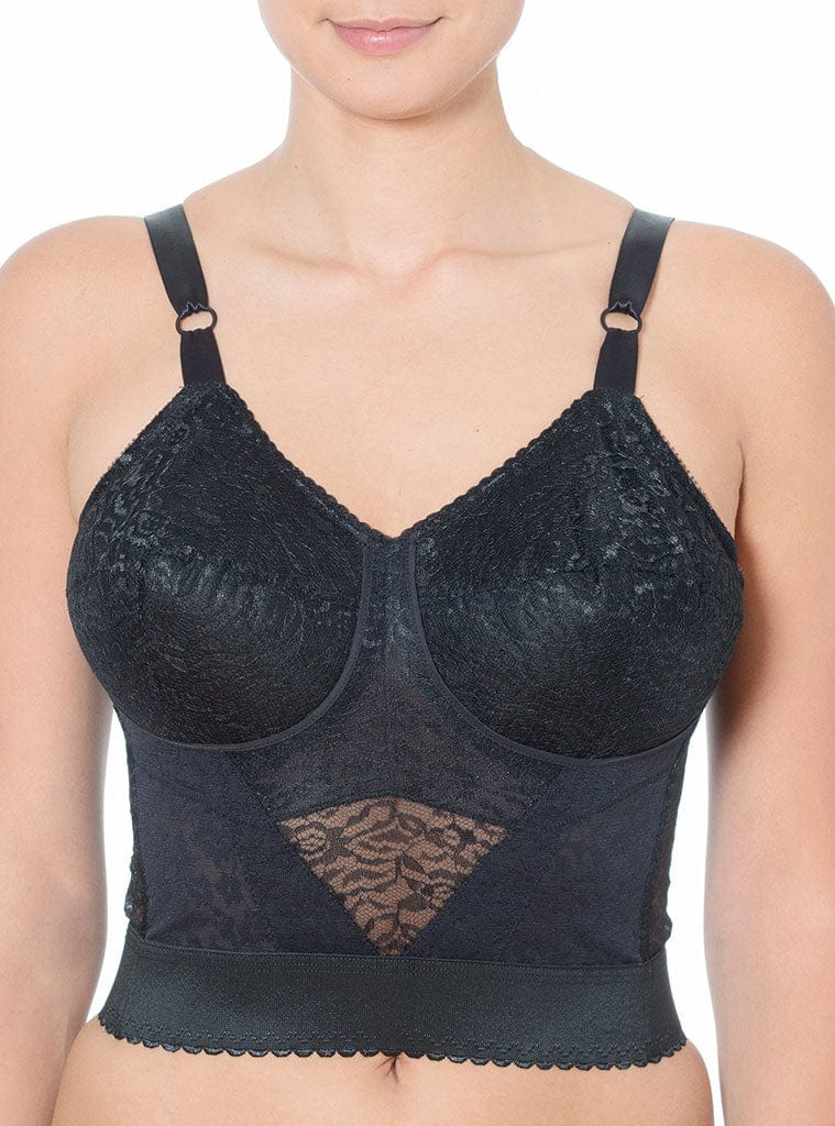 Rago Extra Firm Long Line Bra - Classic Shapewear - Image 3