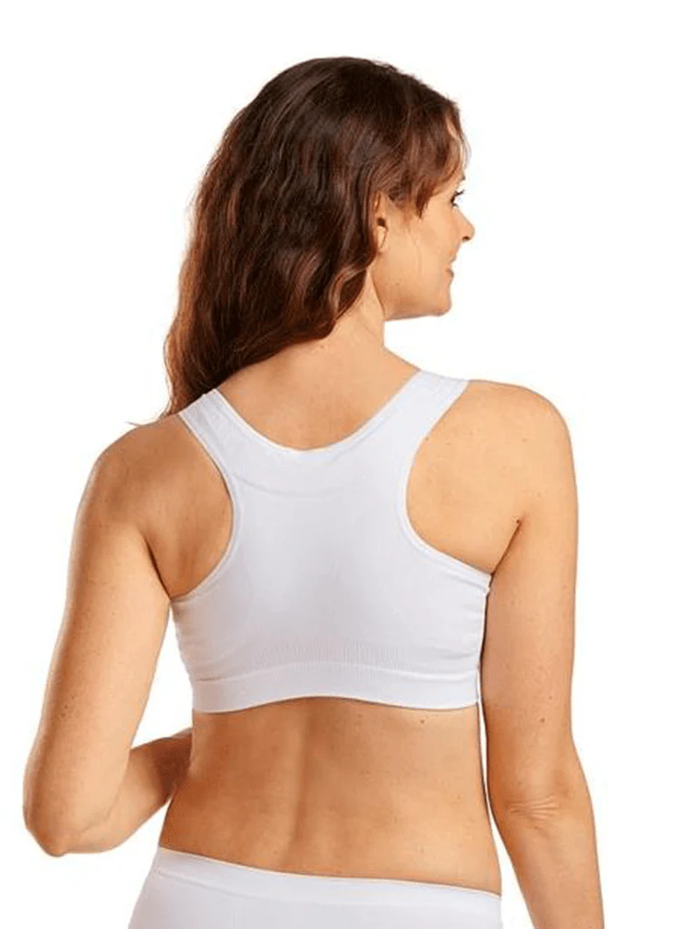 Final Sale Clearance Tytex CareFix Post-Surgical Bra Cotton Velcro BIANCA - Image 2
