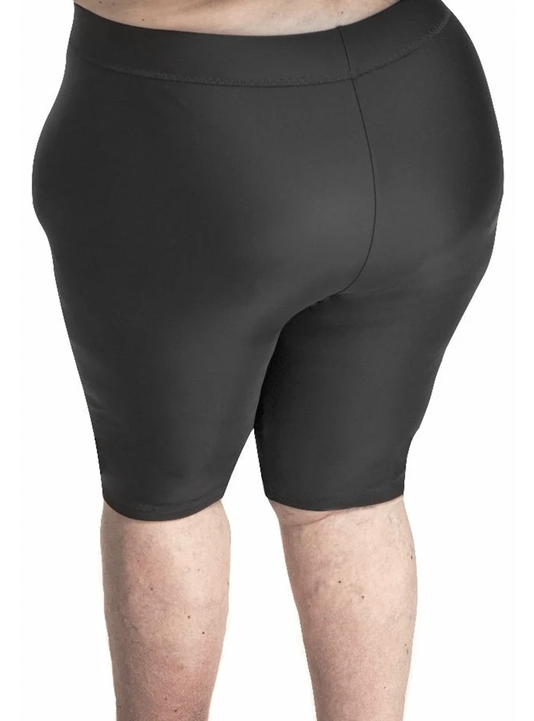 Wear Ease NEW High Waist Compression Shorts - Plus Size - Image 3