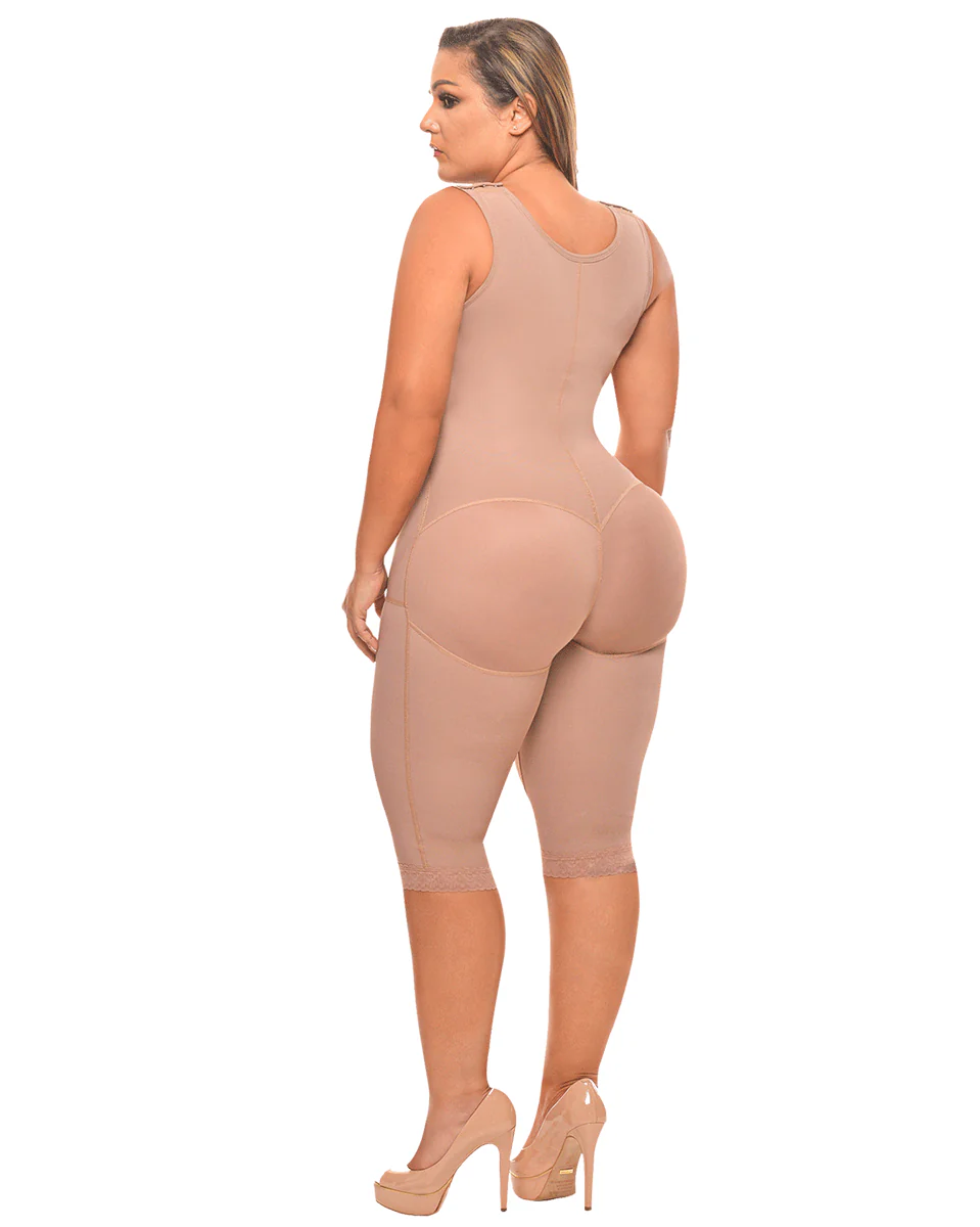 Jackie London Long Bodyshaper With Wide Straps - 3020 - Image 4