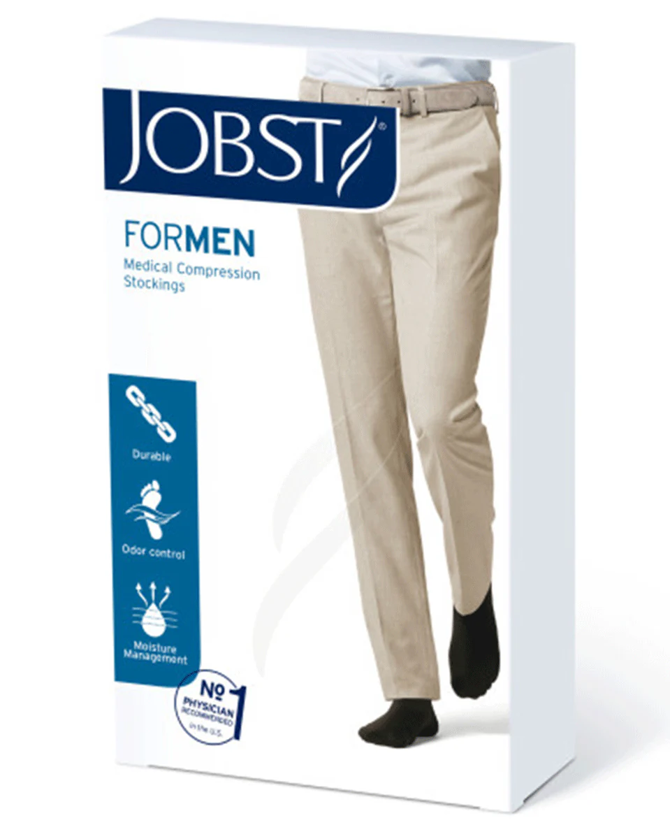 Jobst for Men 20-30 mmHg OPEN TOE Knee High - Image 4