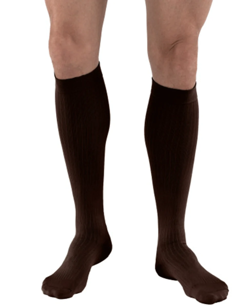 Jobst Men's Dress 8-15 mmHg Knee High - Image 2