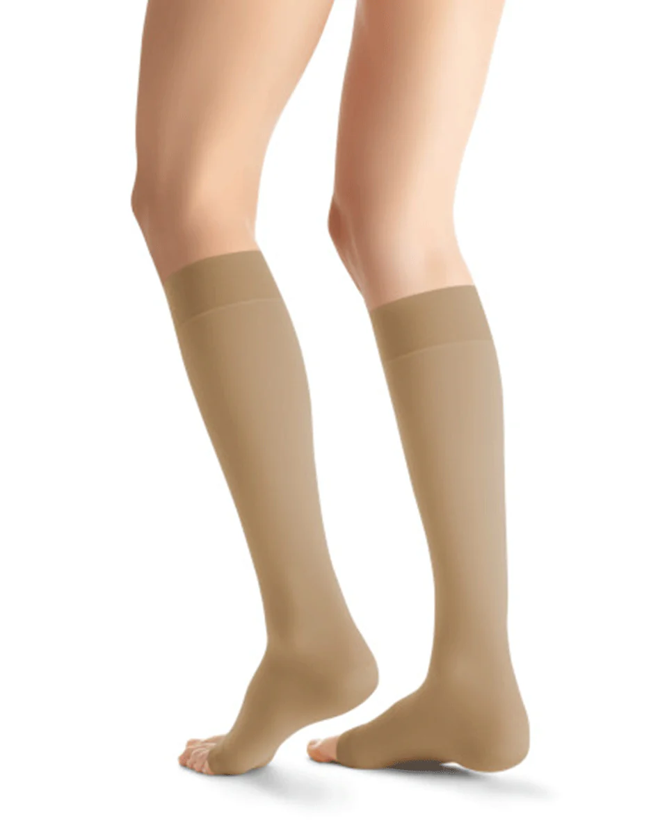 Jobst Opaque SoftFit Women's 20-30 mmHg OPEN TOE Knee High - Image 2