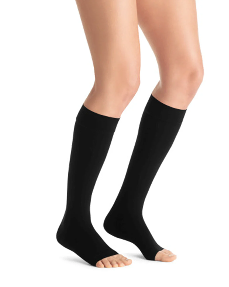 Jobst Opaque SoftFit Women's 20-30 mmHg OPEN TOE Knee High - Image 3