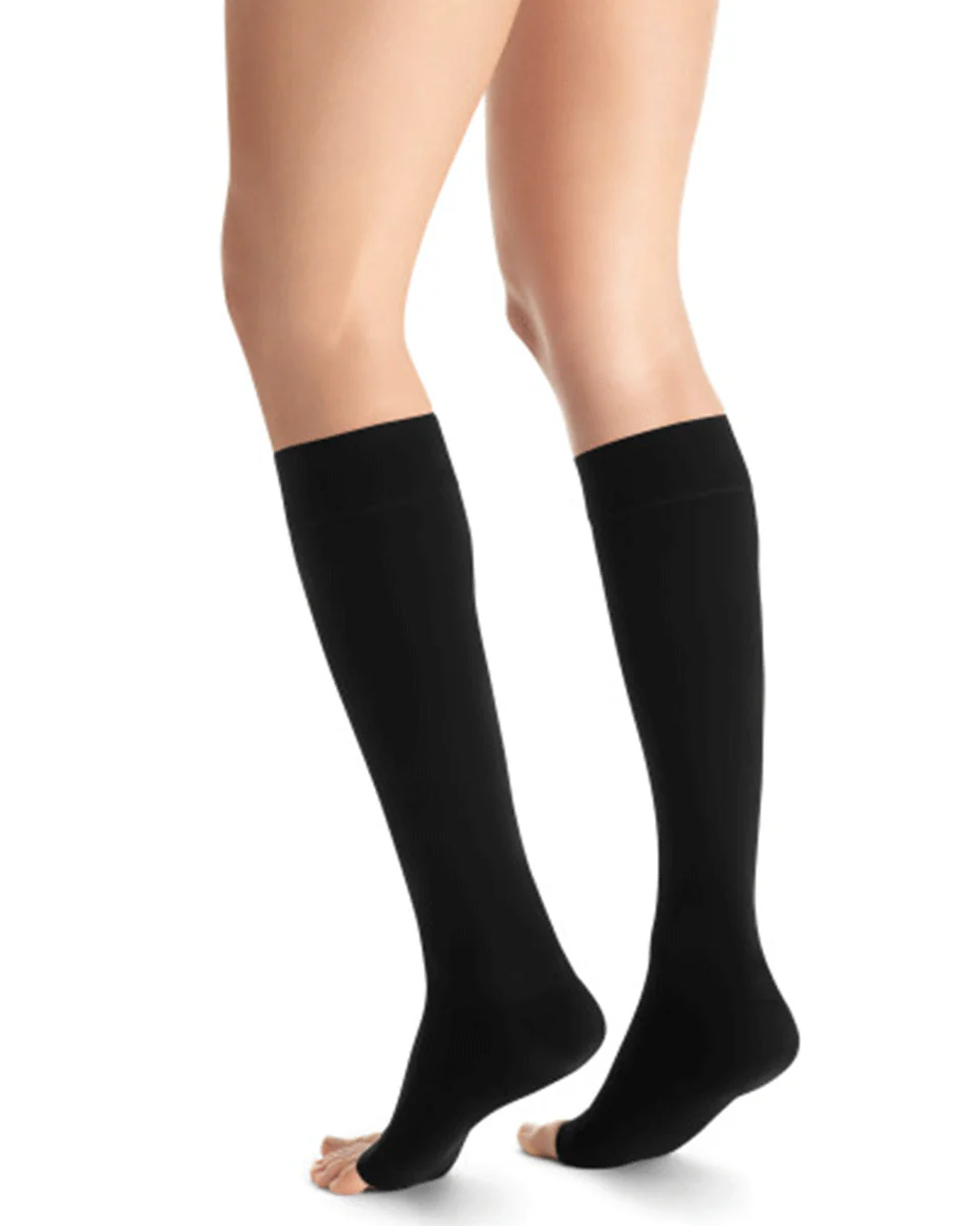 Jobst Opaque SoftFit Women's 20-30 mmHg OPEN TOE Knee High - Image 4