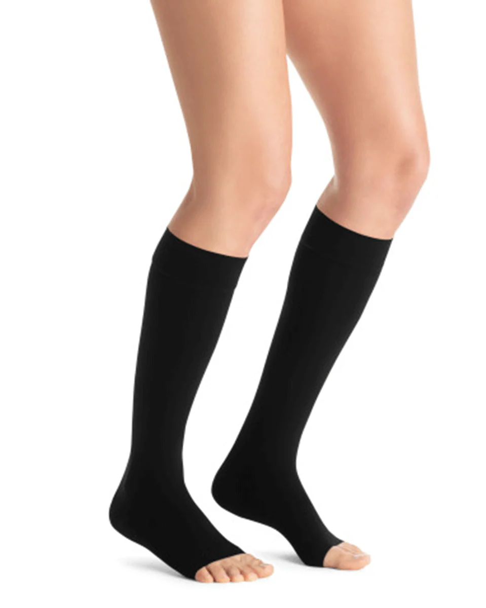 Jobst Opaque SoftFit Women's 30-40 mmHg OPEN TOE Knee High - Image 3
