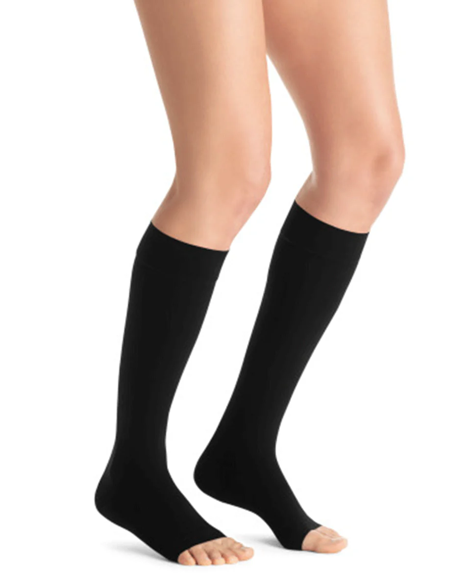 Jobst Opaque Women's 15-20 mmHg OPEN TOE Knee High - Image 3