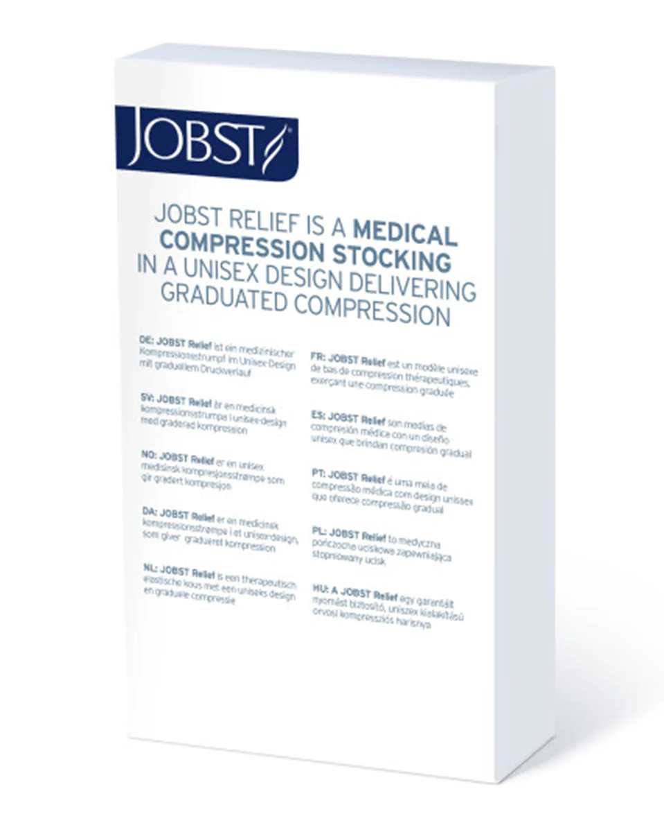 Jobst Relief 30-40 mmHg OPEN TOE Knee High - Image 5