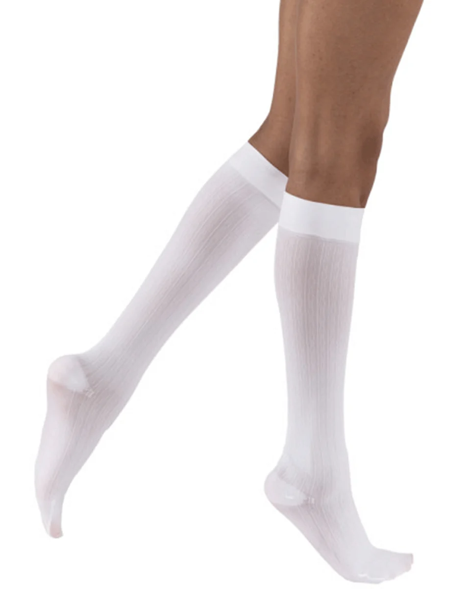 Jobst SoSoft Women's 8-15 mmHg Brocade Knee High - Image 5
