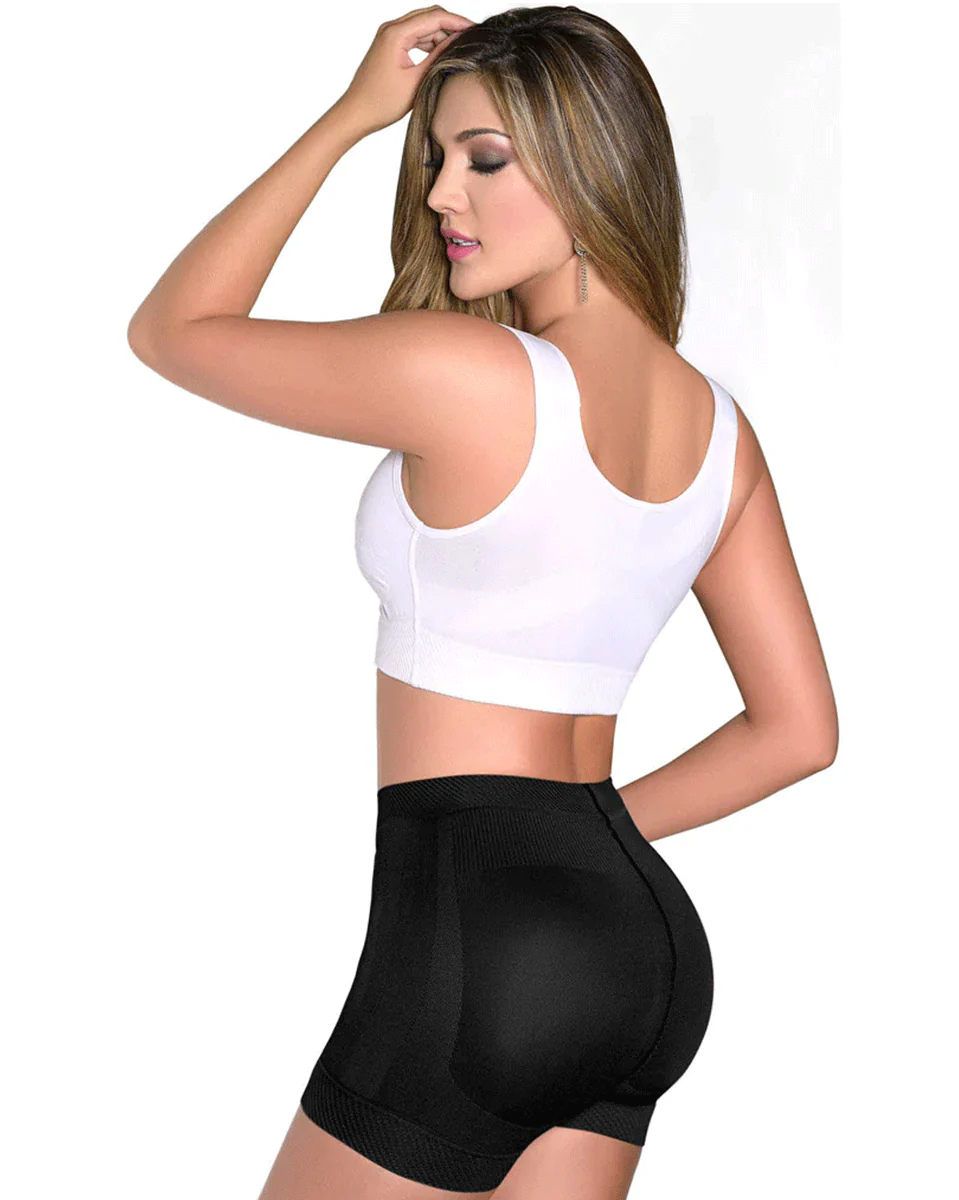Laty Rose High Waist Butt Lifting Mid-Thigh Shaping Shorts - Image 4