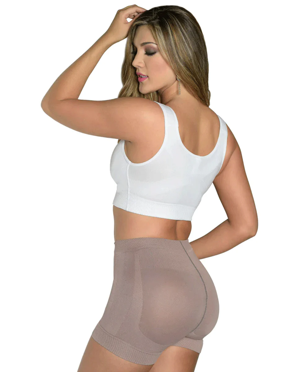 Laty Rose High Waist Butt Lifting Mid-Thigh Shaping Shorts - Image 8