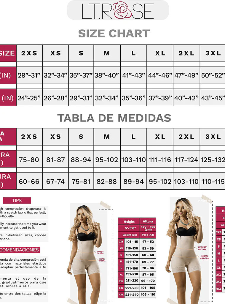 Laty Rose Butt Lifter Tummy Control Open Bust Body Shaper - Image 5