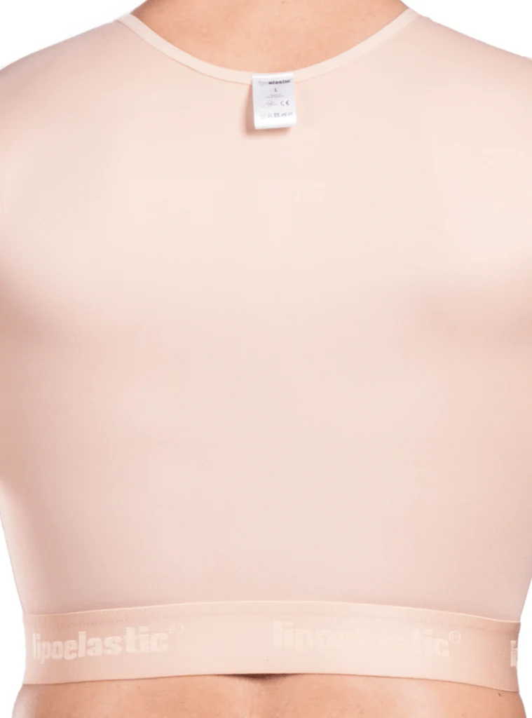 Lipoelastic MTmS Comfort - Gynecomastia Vest - Front Zipper And Adjustable Shoulder - Image 4