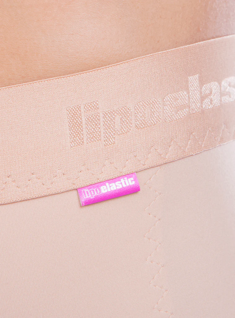 Lipoelastic VH Without Zipper - Post Surgical Girdle - Pull Up' Design With Hook & Eye Accessible crotch Opening - Image 3