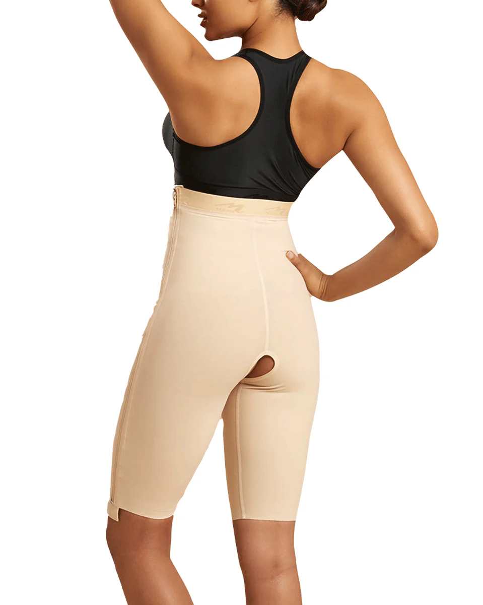 Marena High-waist Girdle With Separating Zippers - Short Length - Image 2