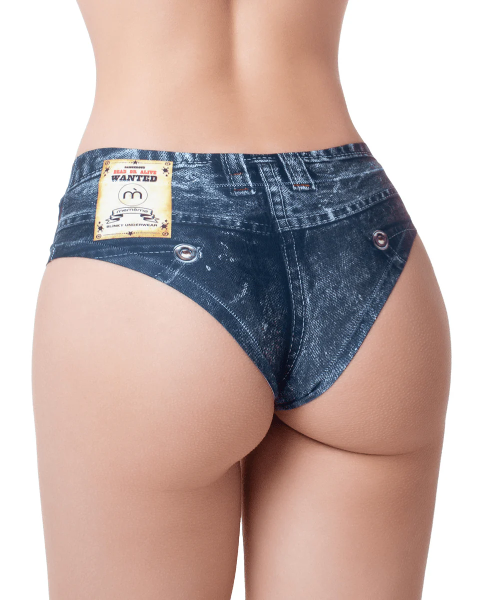 Mememe Denim Panties - Jeans Dark - Image 4