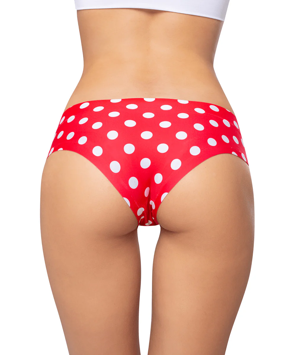 Mememe Polka Dot - Fiery Red - Image 2