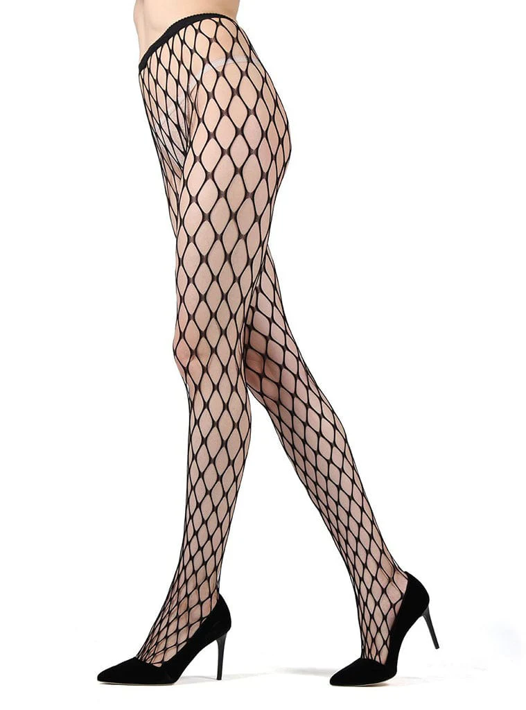 MeMoi Maxi Net Fishnet Tights - Image 2
