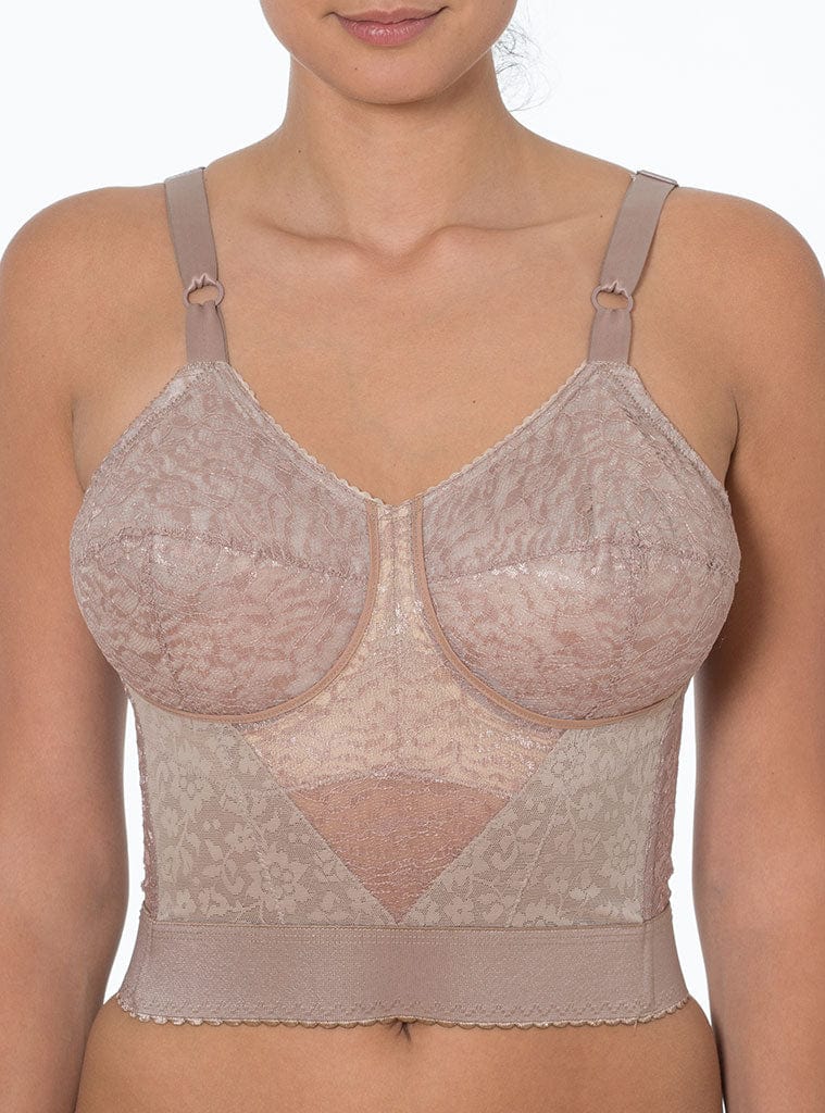 Rago Extra Firm Long Line Bra - Classic Shapewear - Image 4