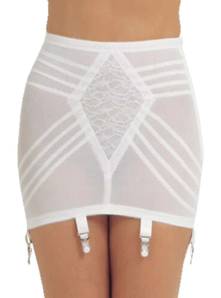 Rago Extra Firm Open Bottom Girdle with Garters - Image 4