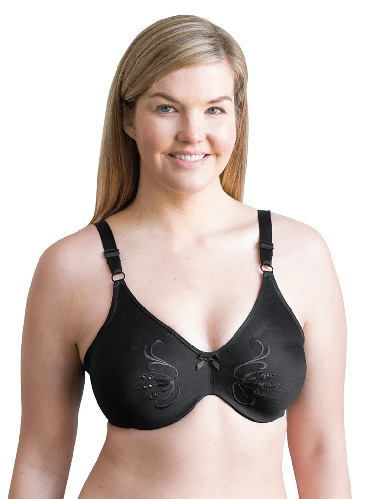 Rago Full Figure Seamless Underwire Minimizer Bra - Image 4