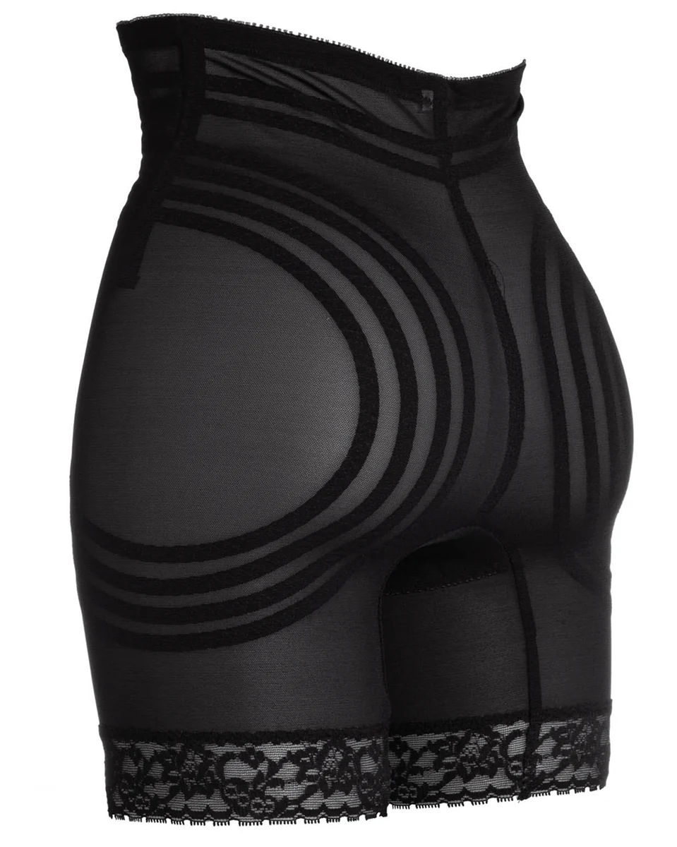 Rago High Waist Leg Shaper Firm Shaping - White/Beige/Black - Image 5