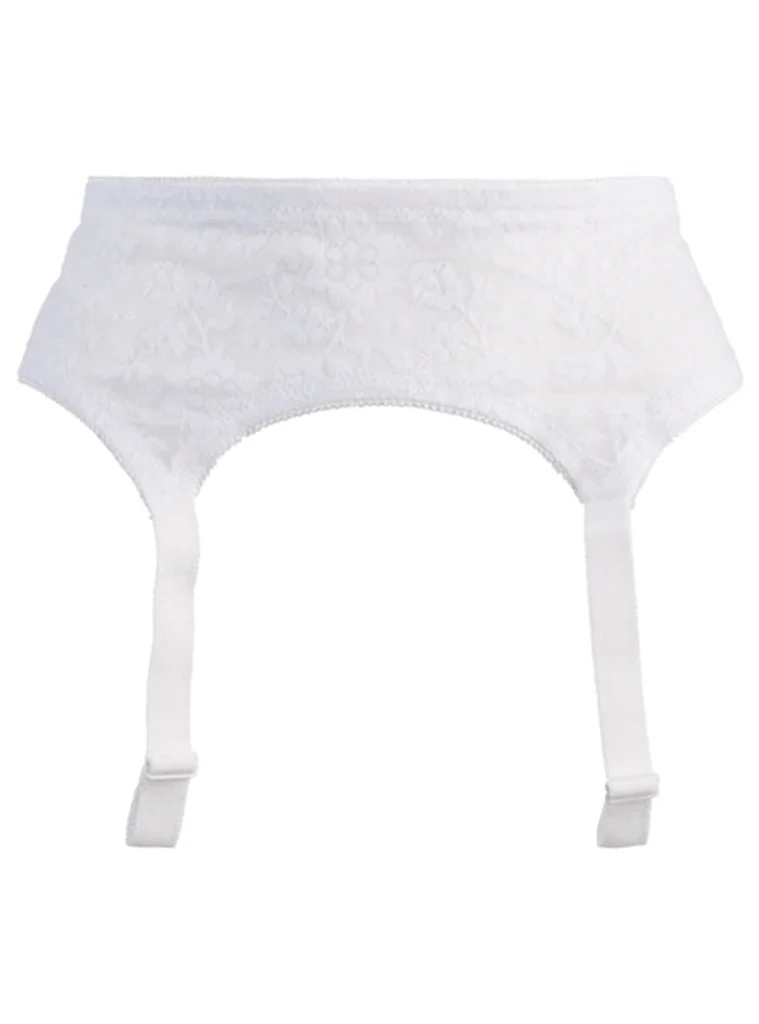 Rago Stretch Lace Garter Belt - Image 3