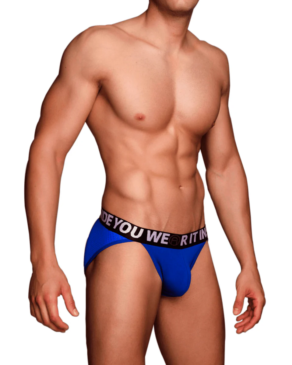 Siluet MACHO Men's Sport Underwear -Black/Blue - Image 4