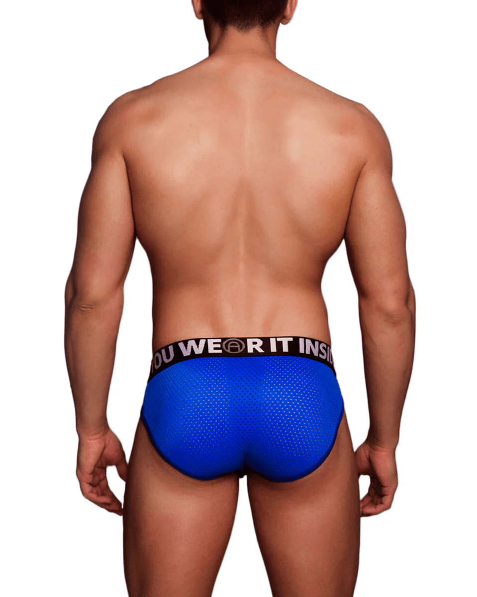 Siluet MACHO Men's Sport Underwear -Black/Blue - Image 6