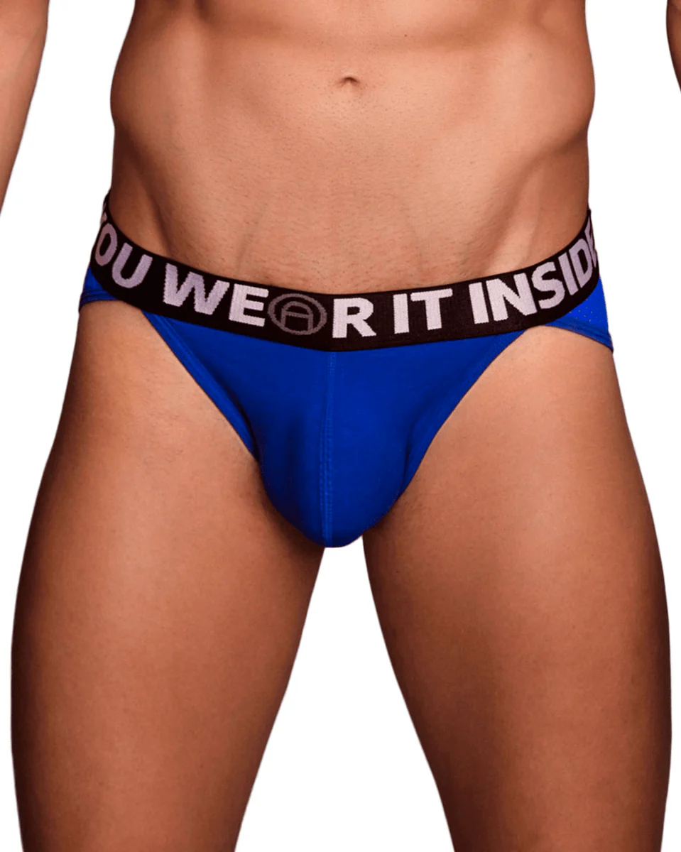Siluet MACHO Men's Sport Underwear -Black/Blue - Image 7