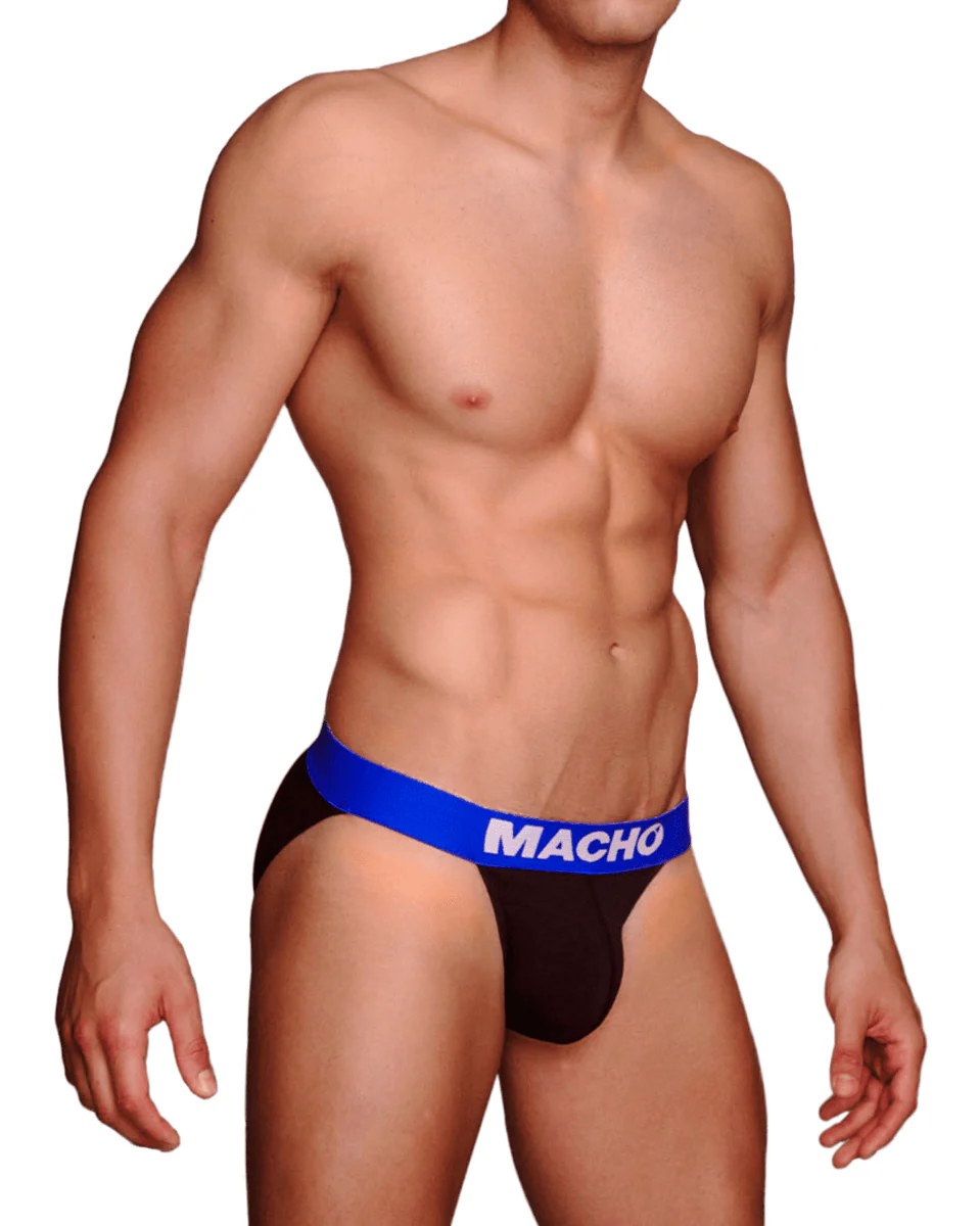 Siluet MACHO Men's Sport Underwear -Blue/Black - Image 3