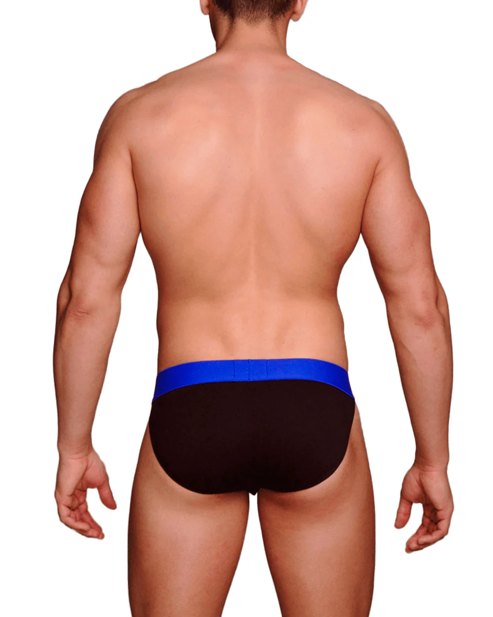 Siluet MACHO Men's Sport Underwear -Blue/Black - Image 4