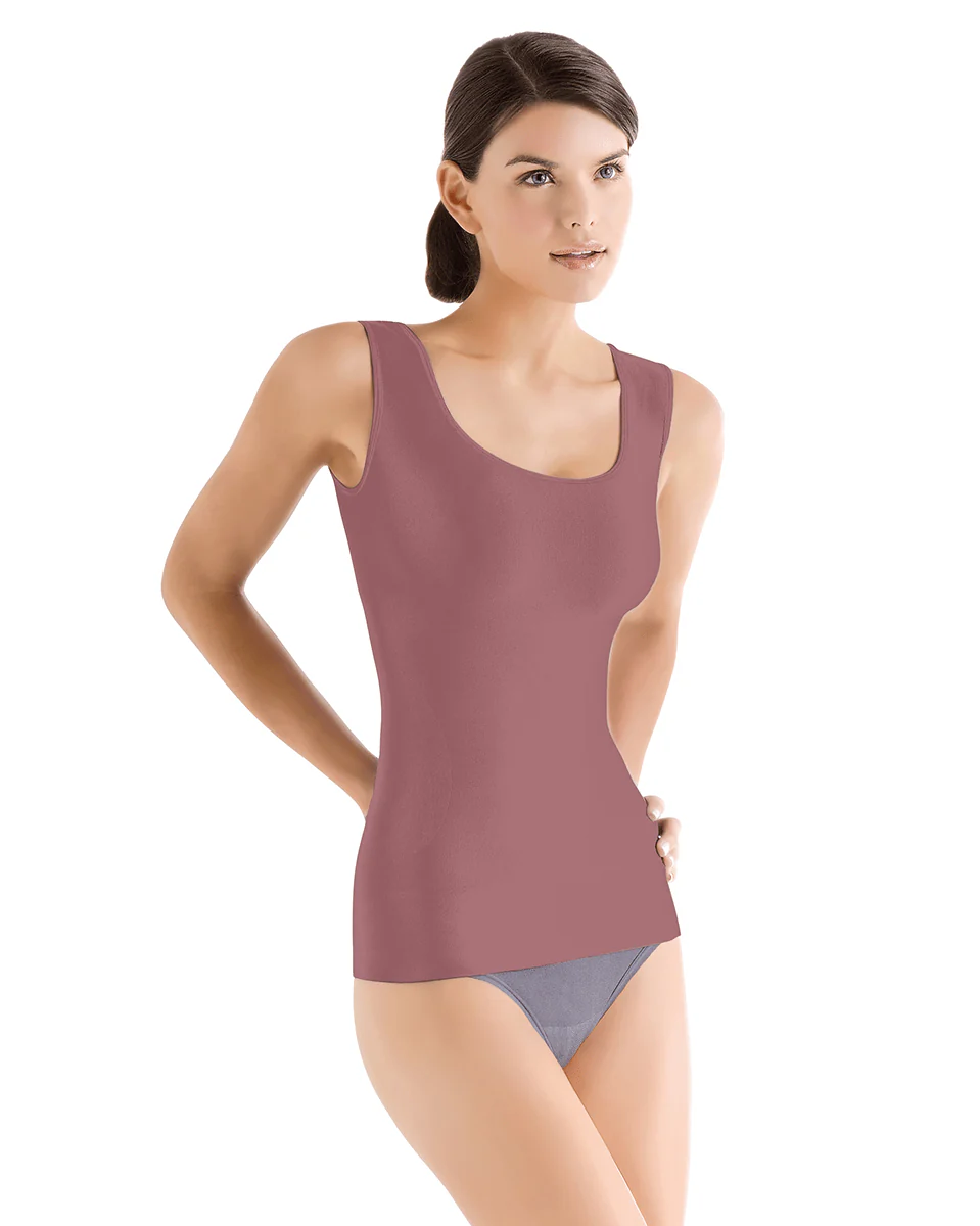 Siluet Seamless Shaper Tank - Blanco / Nova Piel - Image 5