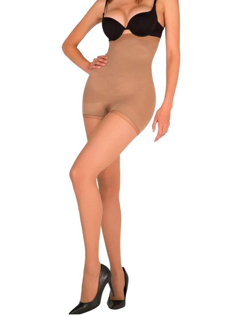 Siluet Tall® Seamless High- Waisted Shaper Tights - Image 3