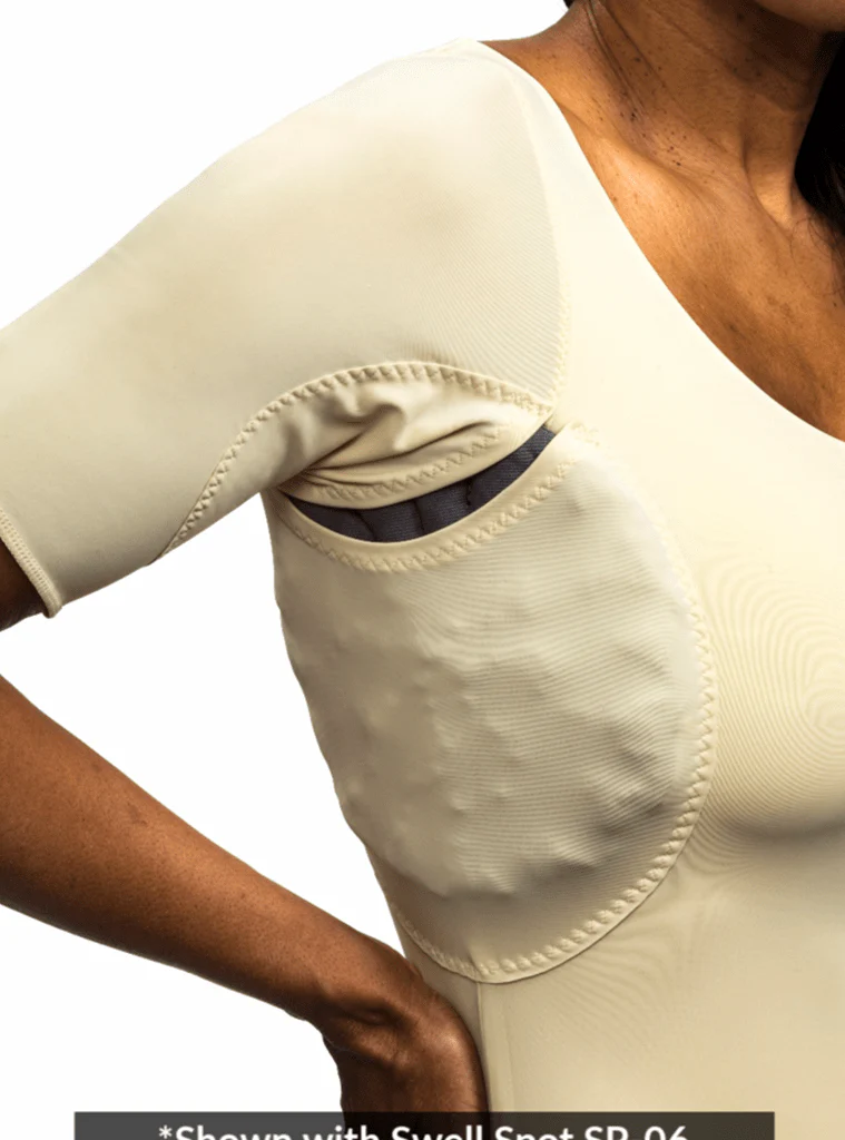 Wear Ease Axilla Compression T - Keep Chip Pads In Place With Pockets - Image 8